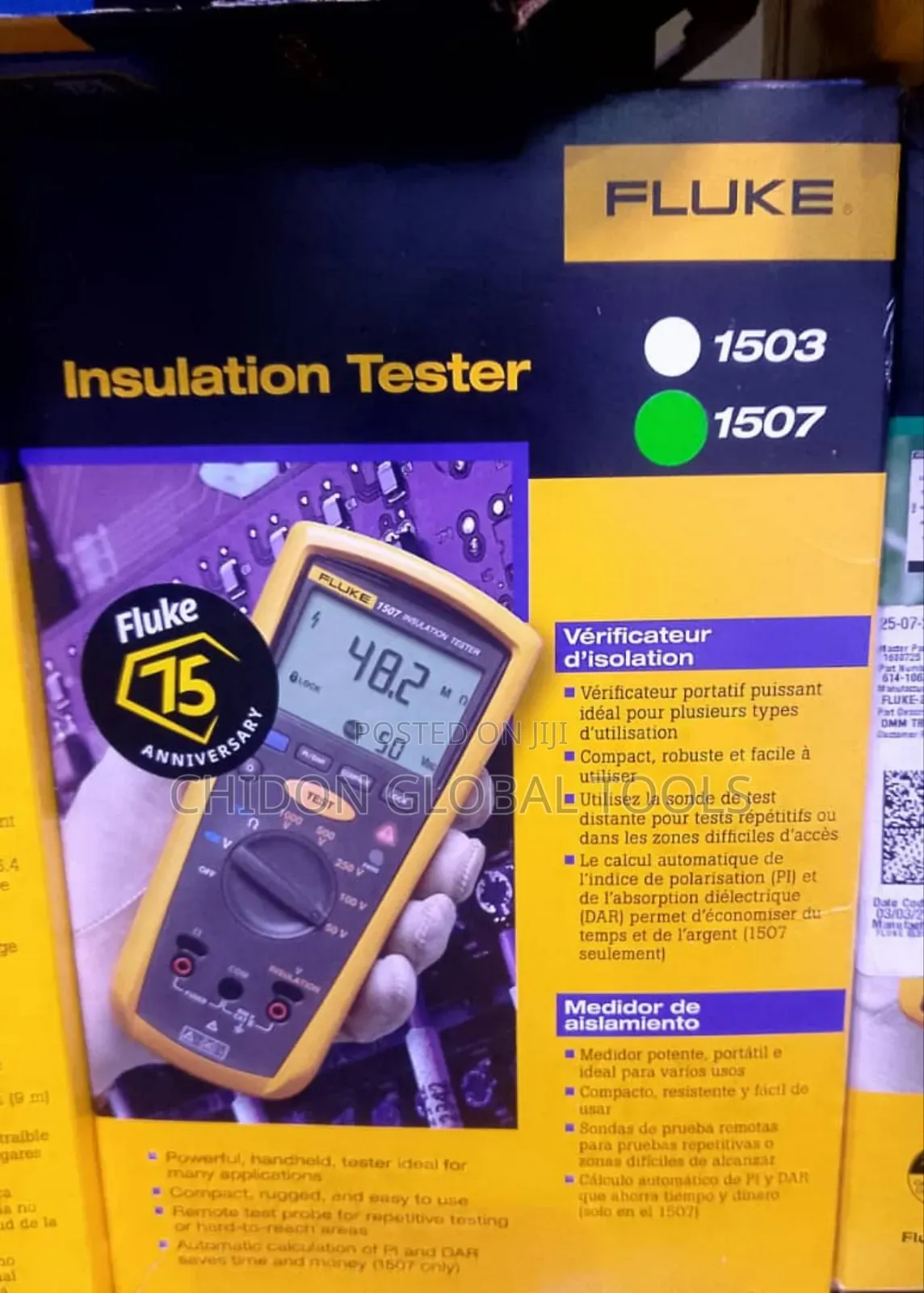 Fluke1507 Digital Testing Multimeter