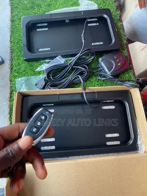Plate Number Cover Remote Control