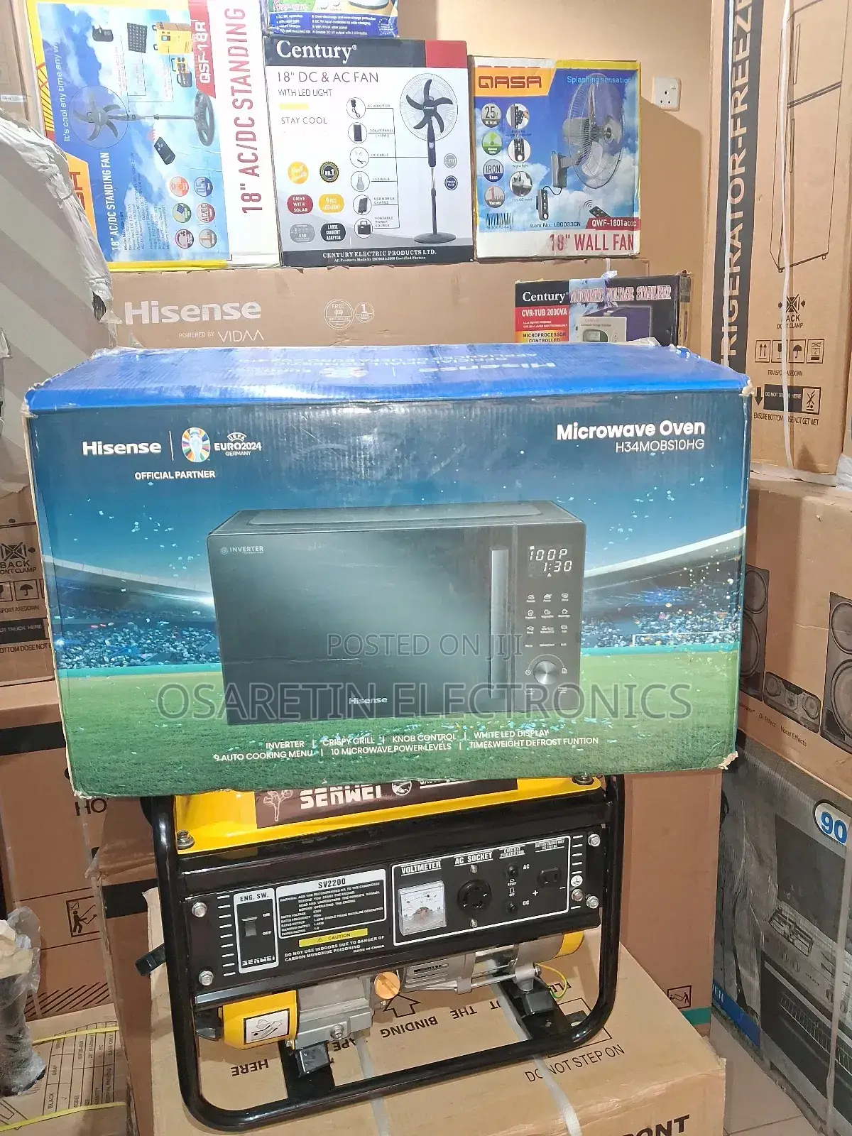 Hisense Microwave 34 Litre Inverter