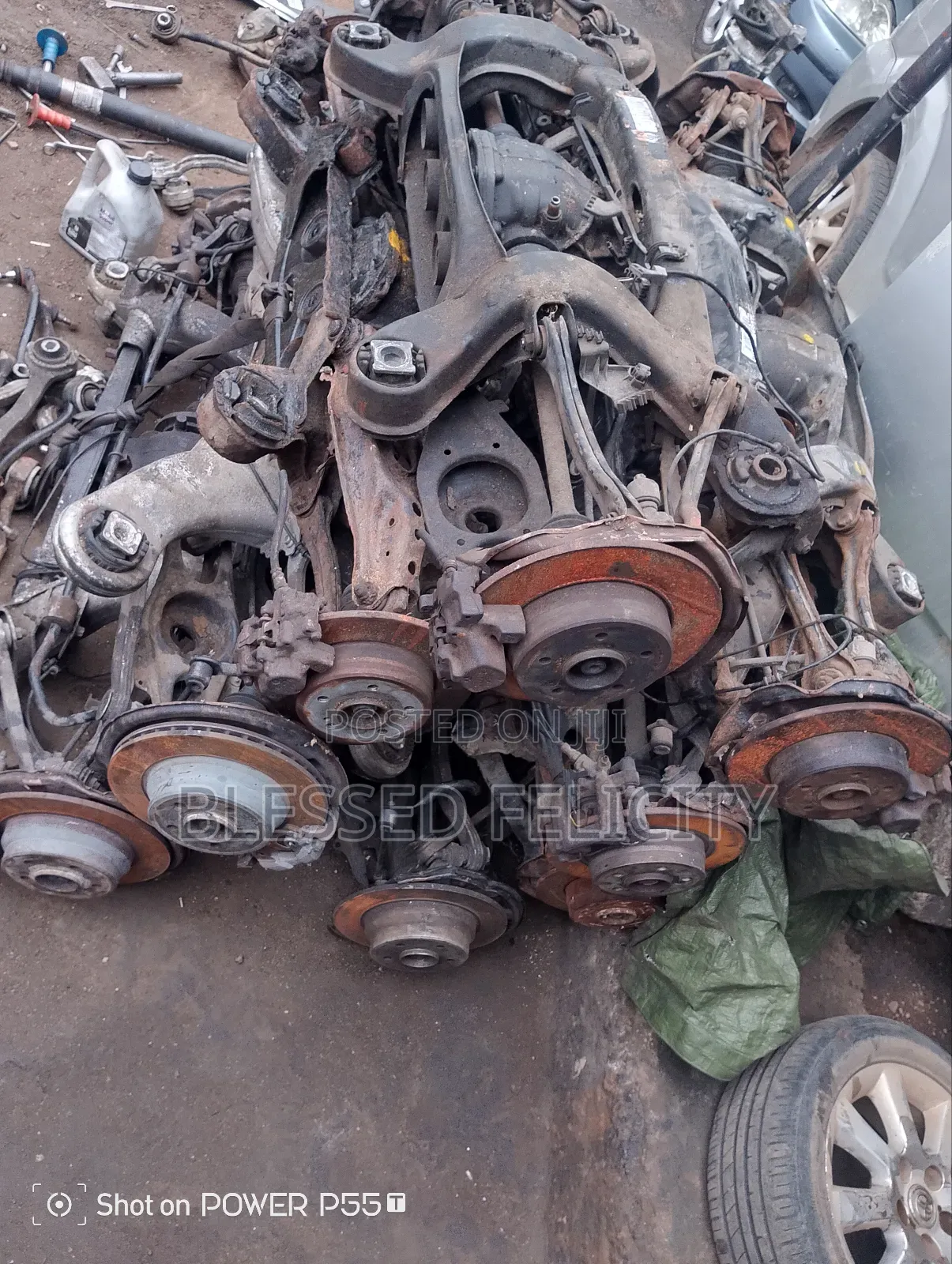 Complete Back Axle W203