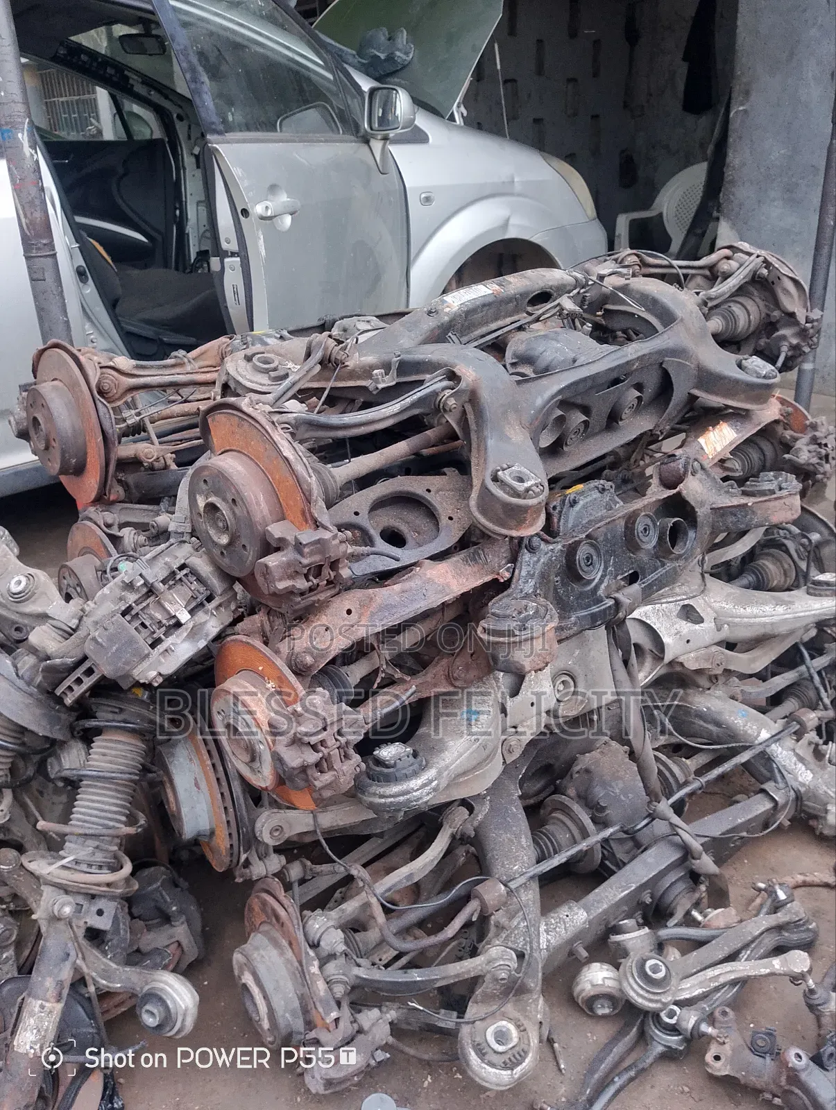 Complete Back Axle W203