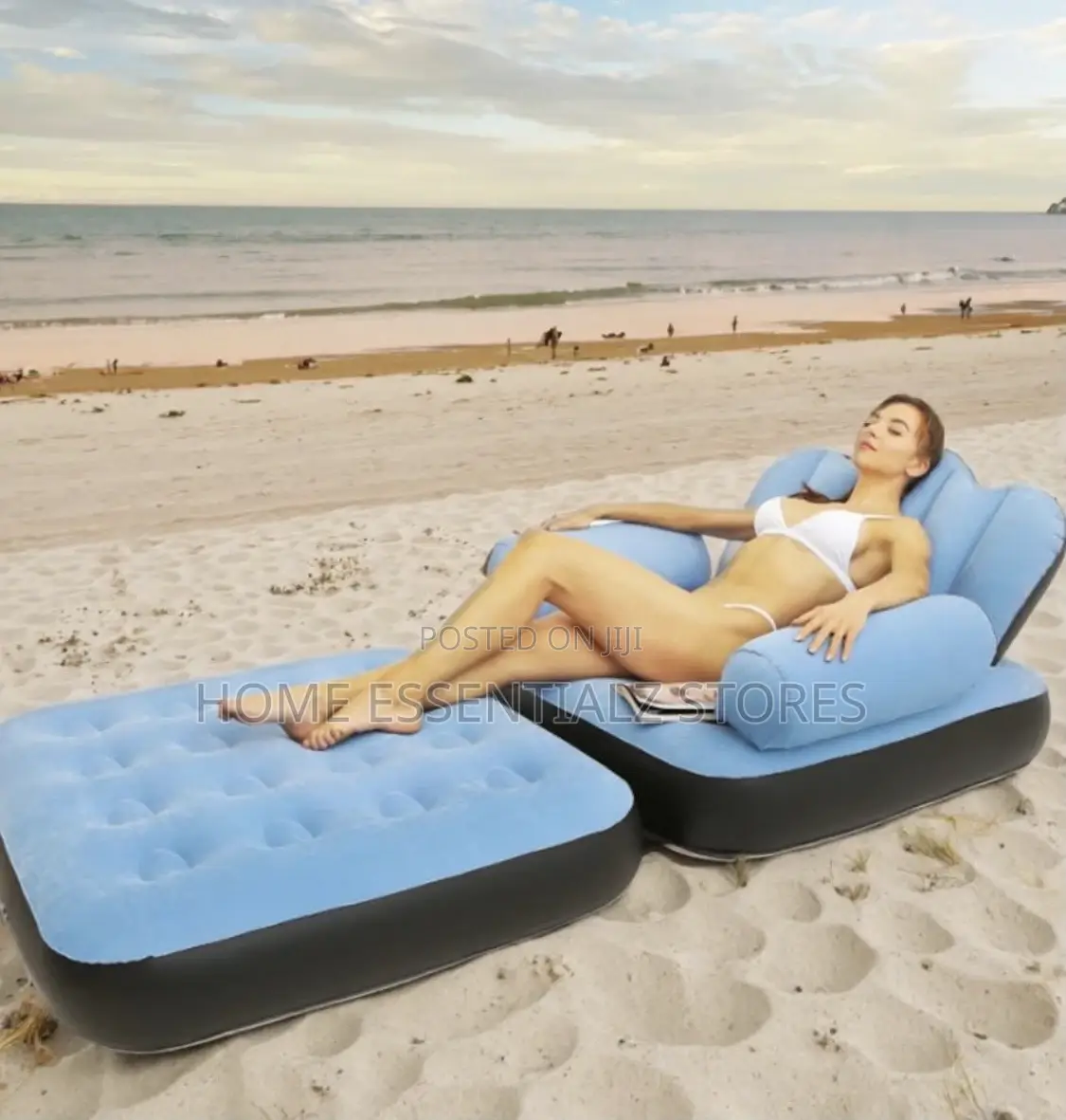 Inflatable Sofa Bed With Automatic Pump