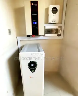 10kva Inverter Connected to a 17.5kwh Battery Storage