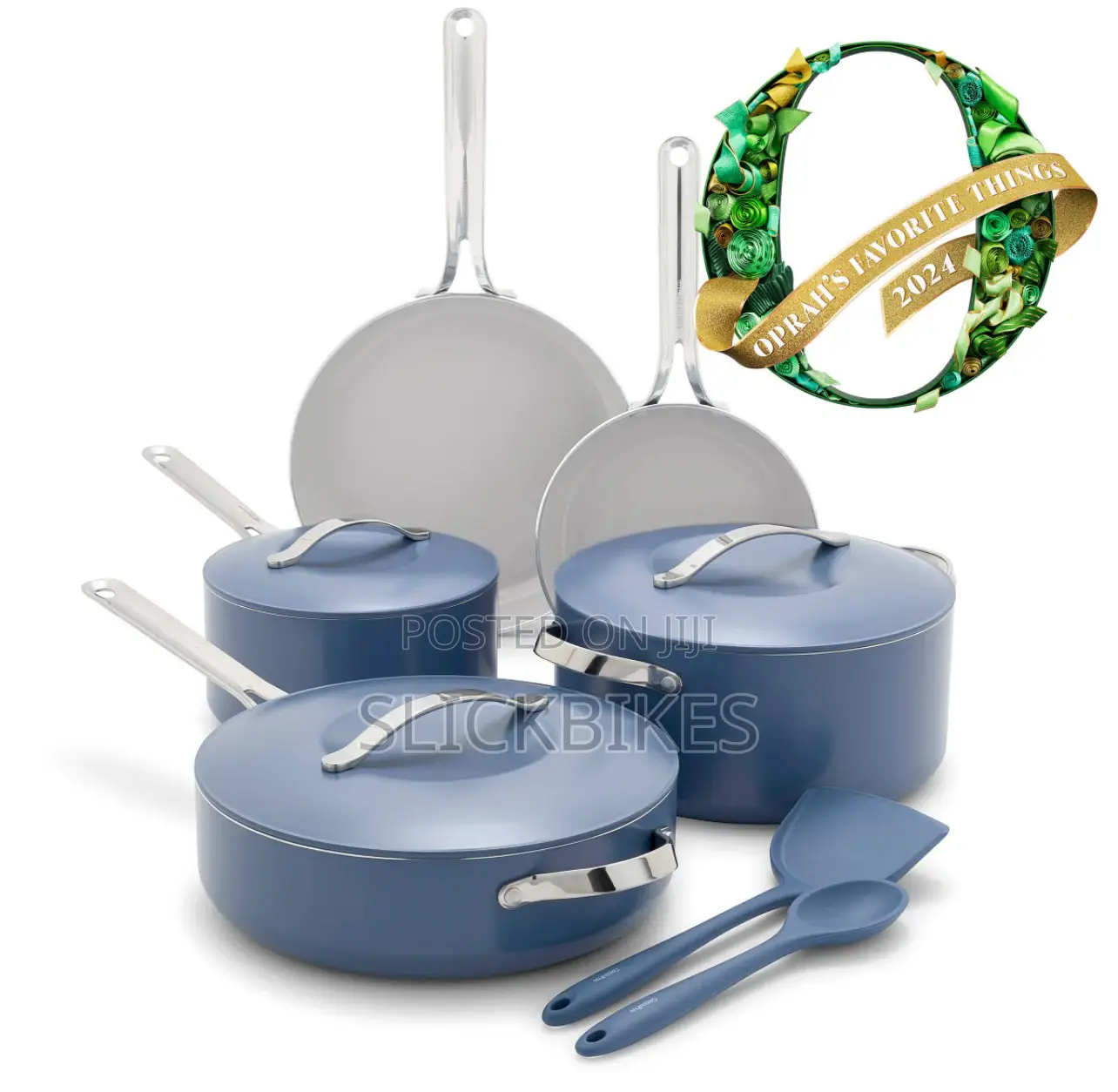 Nova Ceramic Nonstick 10-Piece Cookware Set