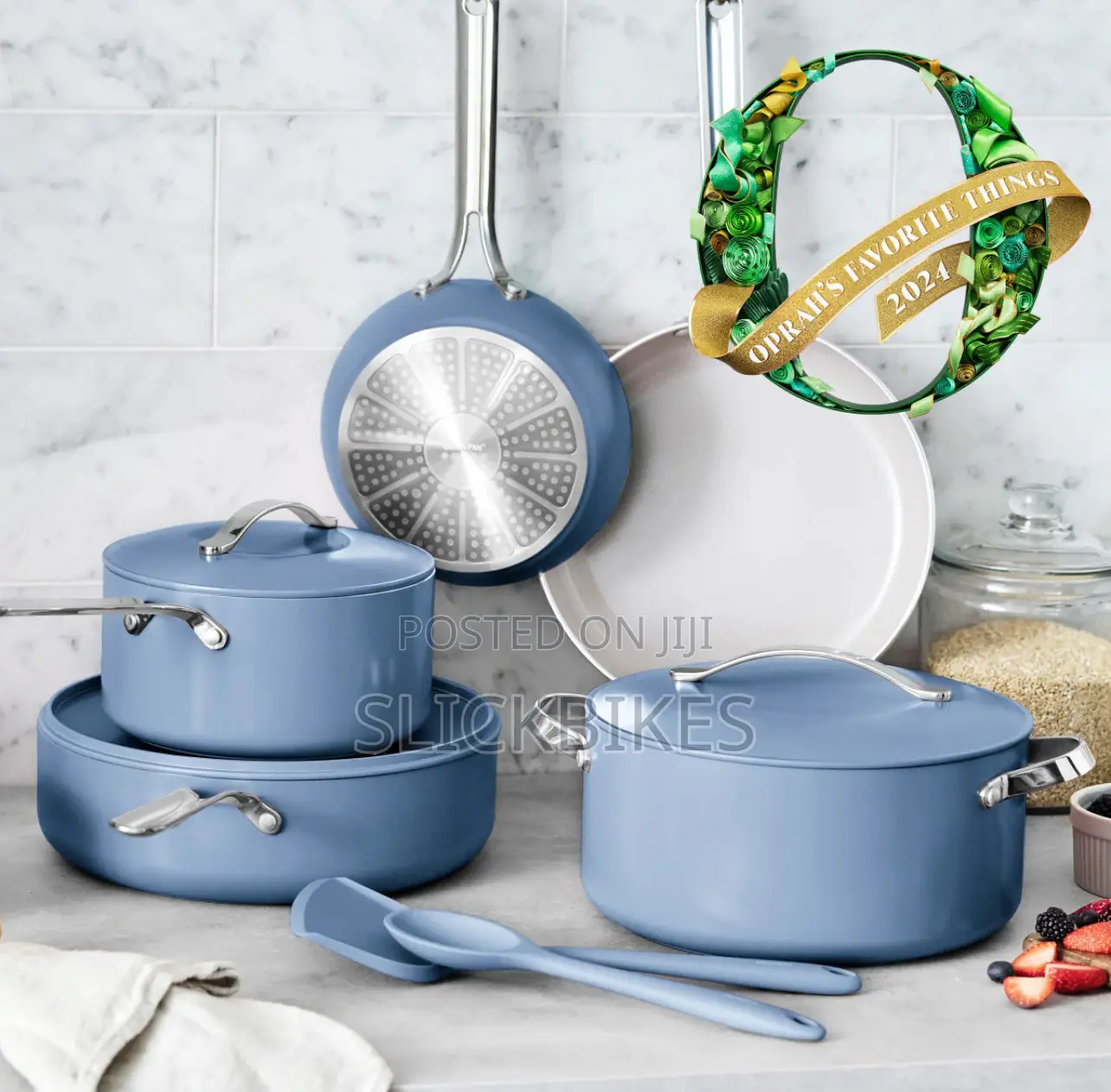Nova Ceramic Nonstick 10-Piece Cookware Set