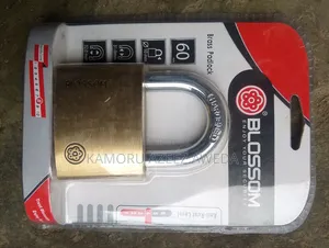 Blossom Padlock Brass 60mm Original