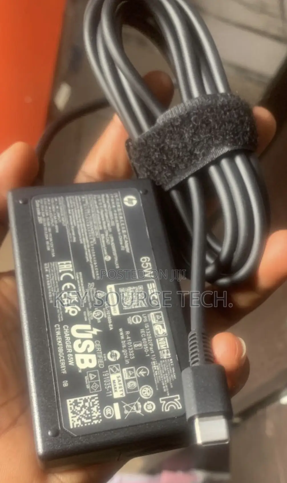 HP 65w Type C Charger / USB C Adapter 65W for HP Laptops