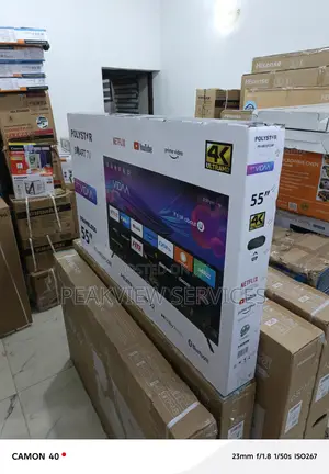 Polystar 55′′ Smart Tv (Pv‐Hk55flsm) – Energy‐Saving