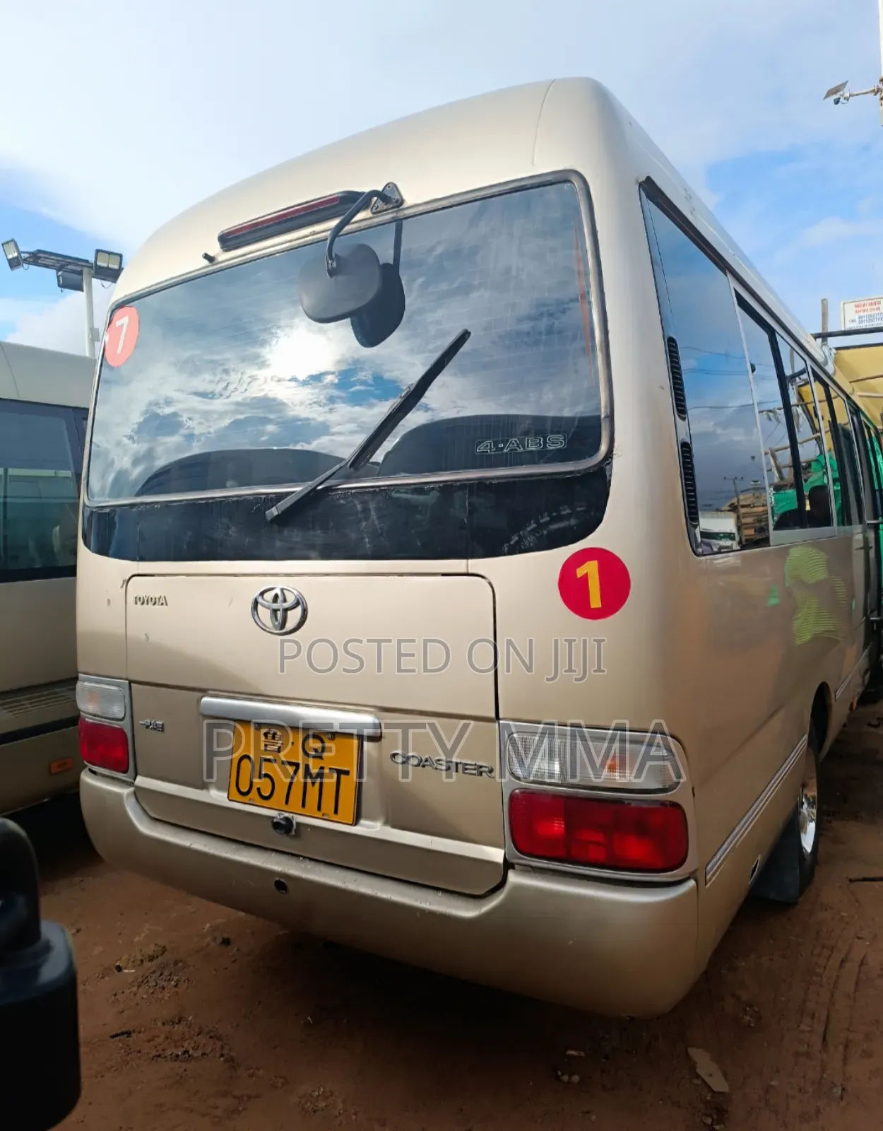 Toyota Coaster 2015 Beige