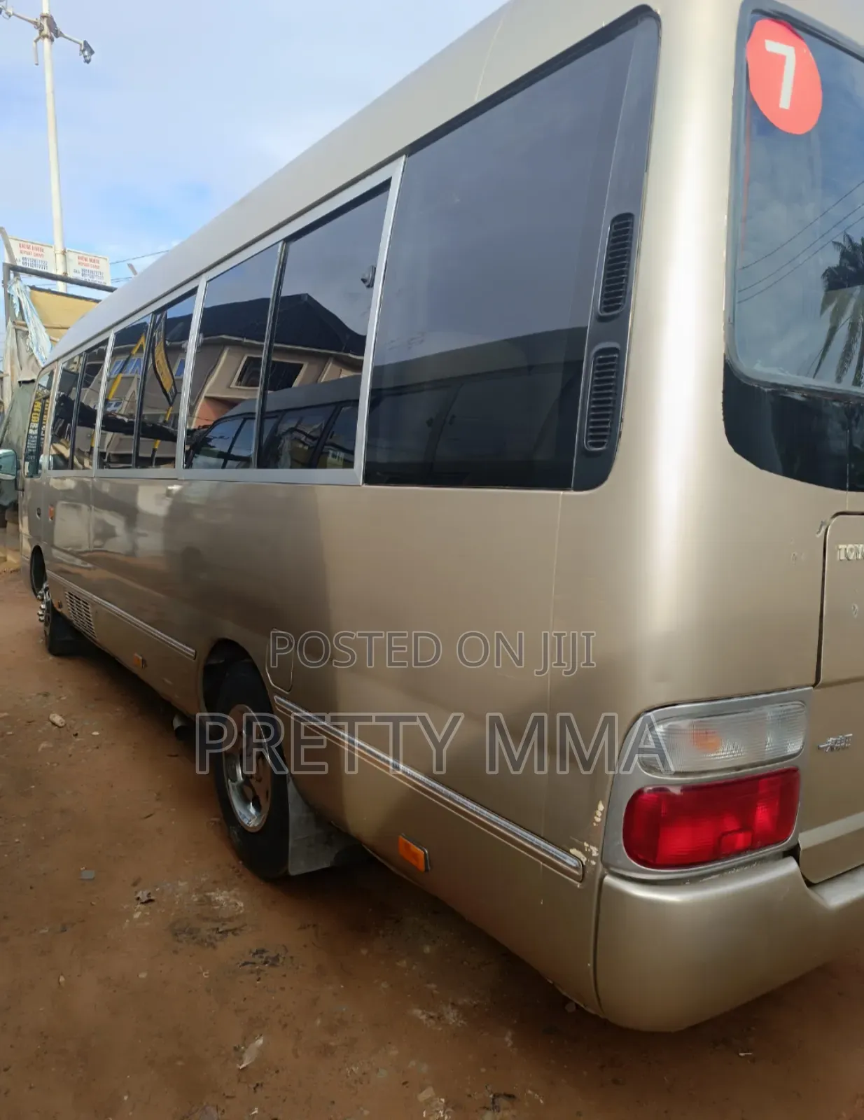 Toyota Coaster 2015 Beige
