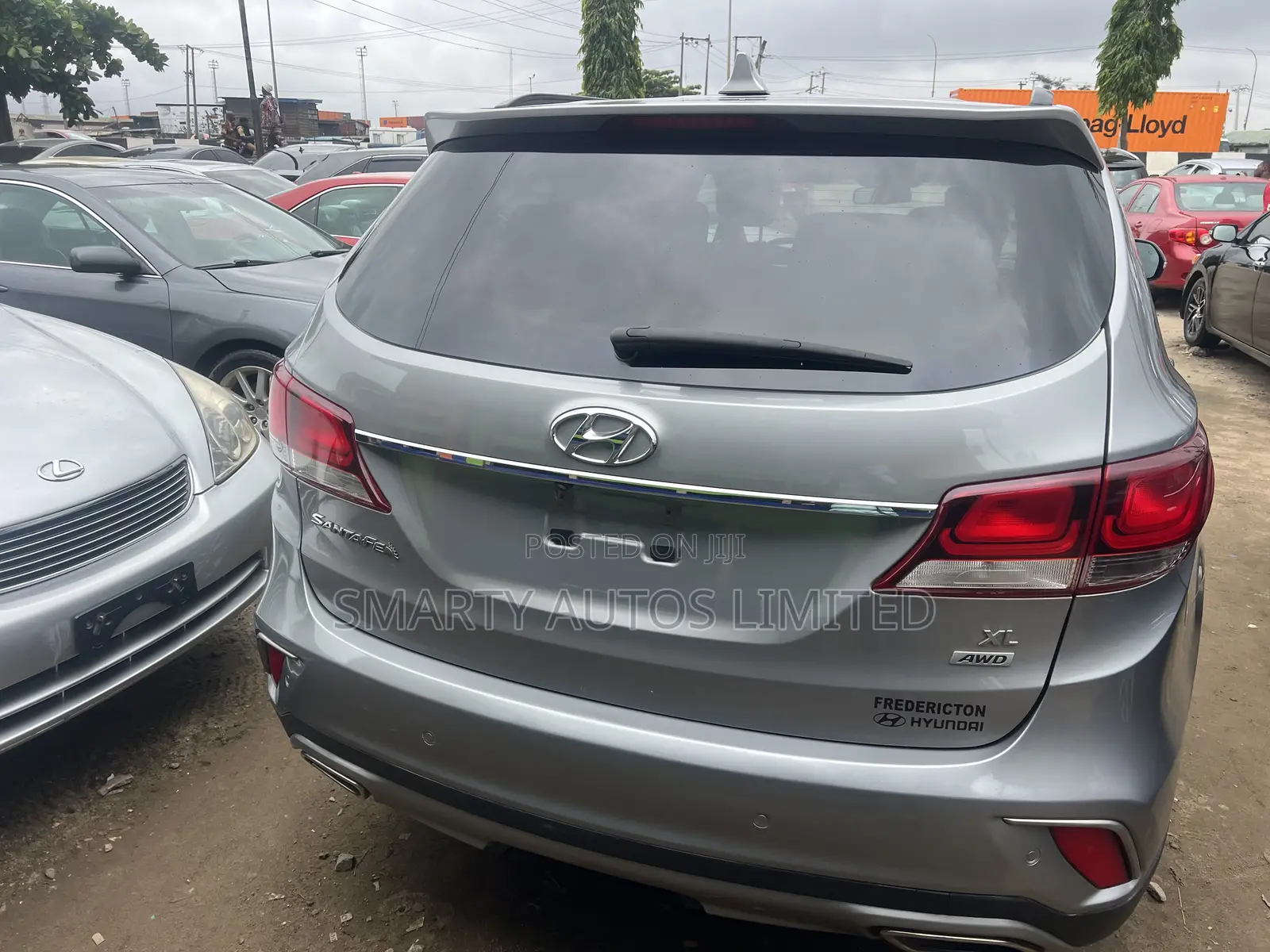 Hyundai Santa Fe Limited Ultimate AWD 2017 Gray