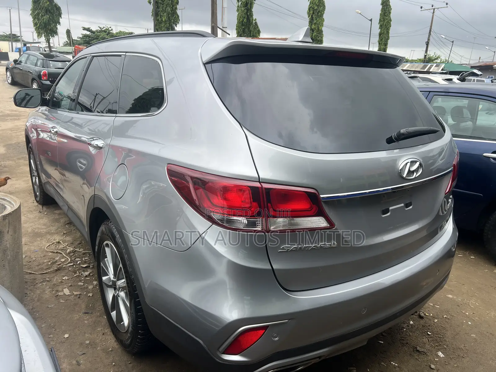 Hyundai Santa Fe Limited Ultimate AWD 2017 Gray