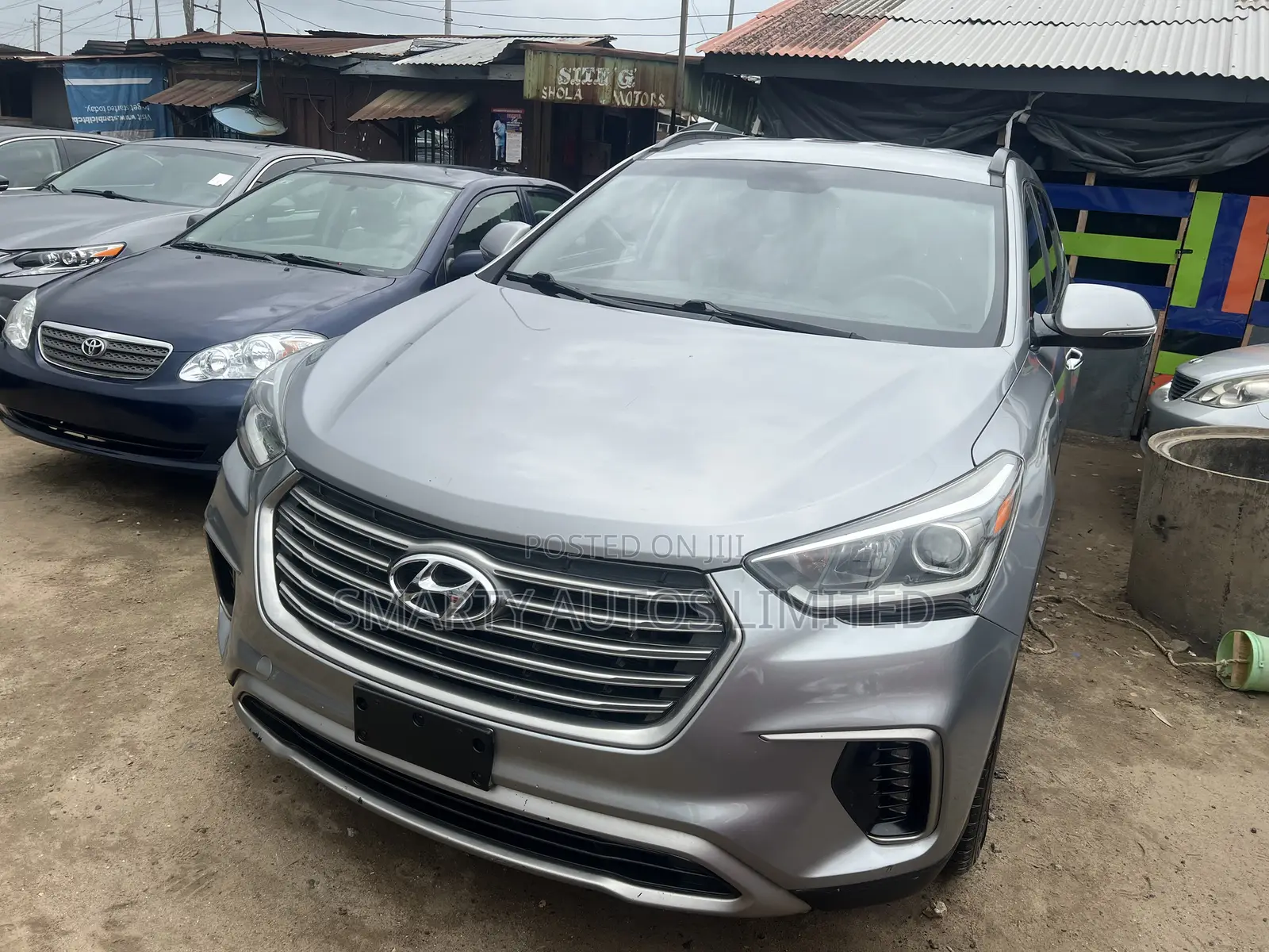 Hyundai Santa Fe Limited Ultimate AWD 2017 Gray