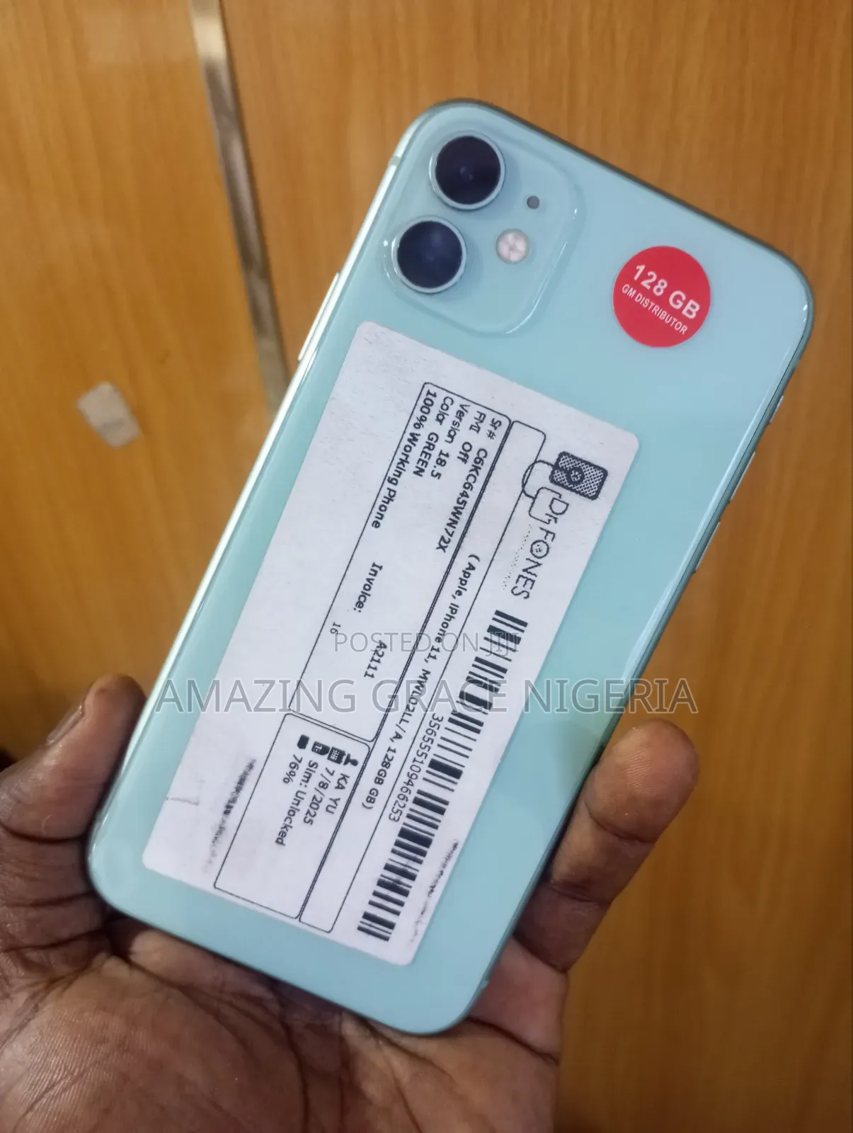 Apple iPhone 11 128 GB Green