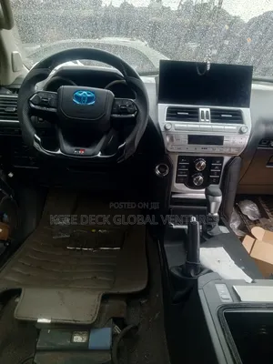 New Model Toyota Steering Wheel Android Screen Prado 2024