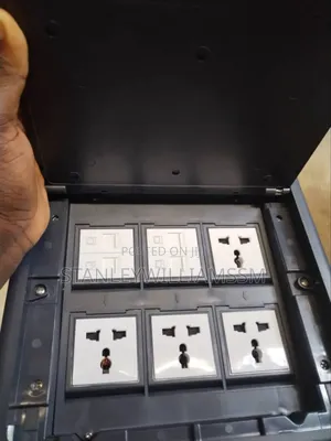 4 Data and 4 13amps Floor Socket