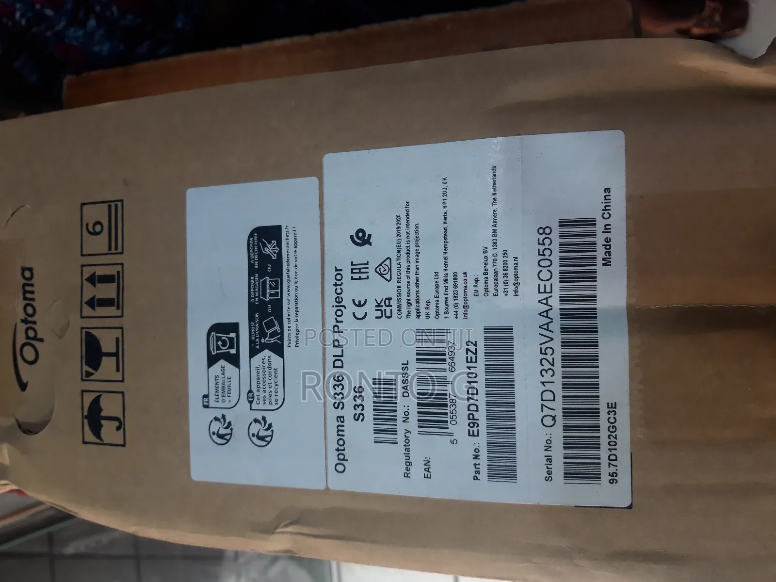 Optoma S336 DLP Projector