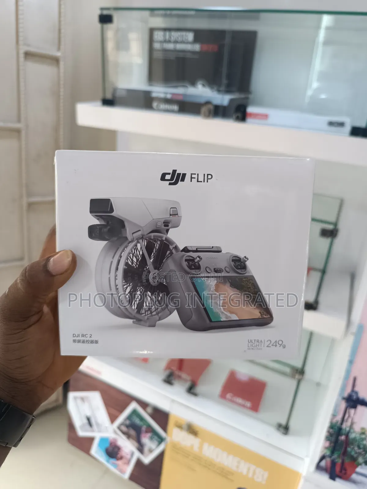 Dji Flip + Rc 2 Screen Remote Controller Drone