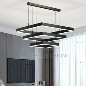 Modern Led Lights Dining Room Decor Chandeliers Simple