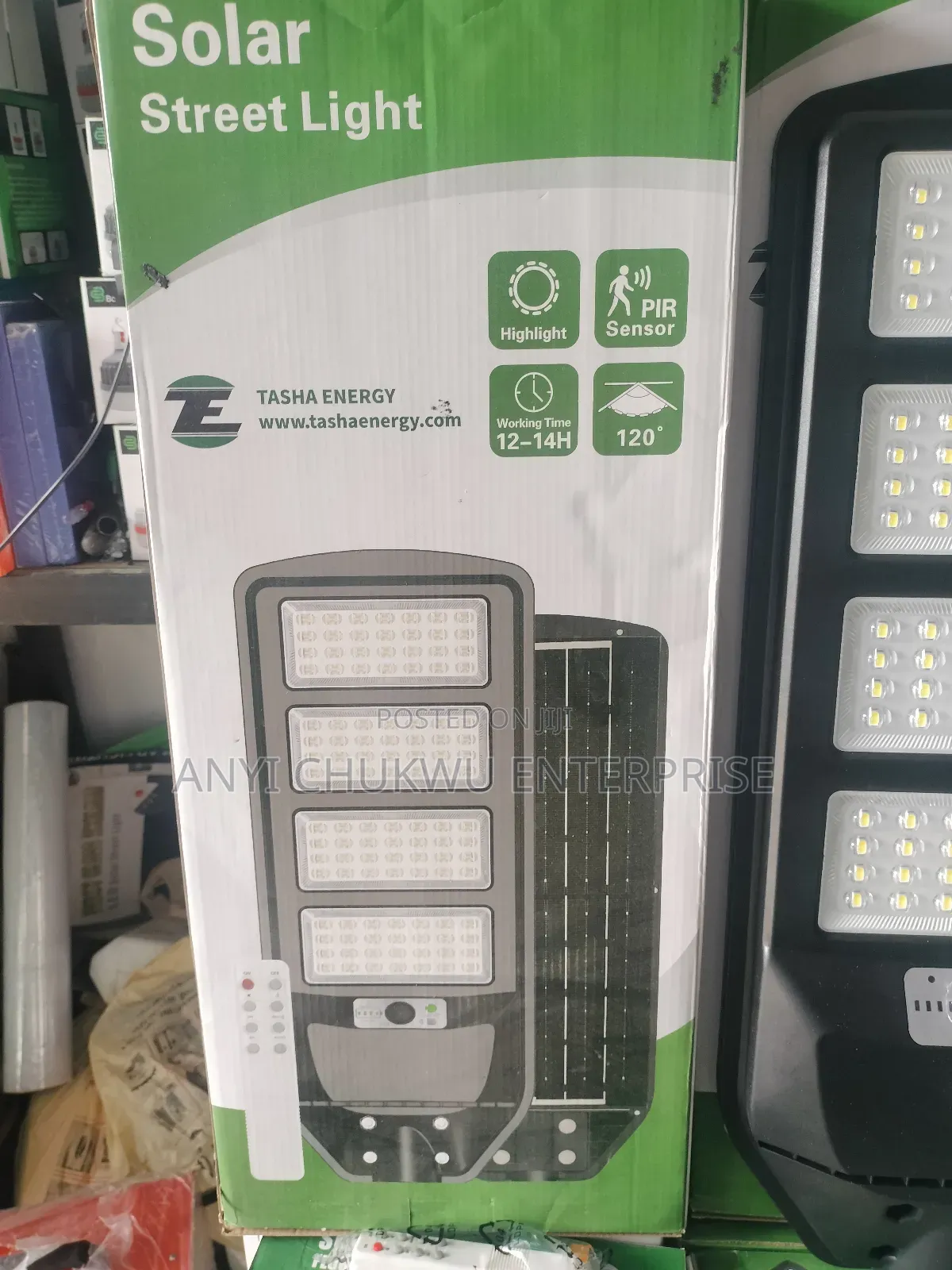 Tasha Energy Solar Street Light 4 Eye