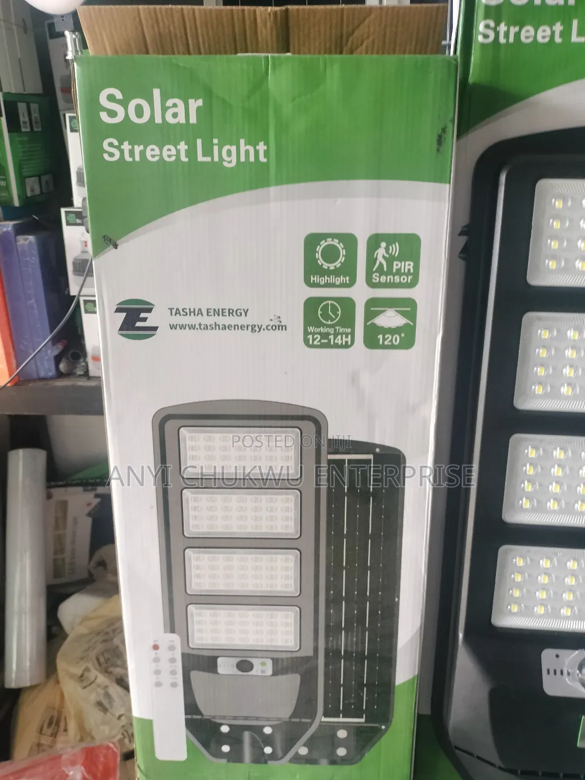 Tasha Energy Solar Street Light 4 Eye