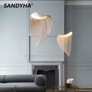 Luminaries Pendants Lusters Wood Art Shade Hat Design Light