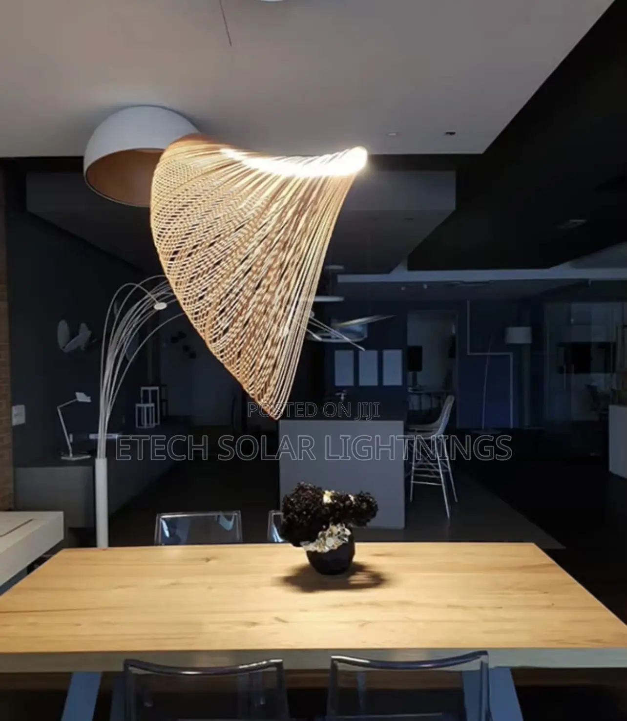 Luminaries Pendants Lusters Wood Art Shade Hat Design Light