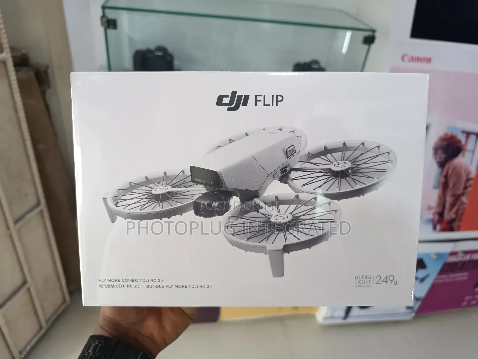 Dji Flip Fly More Combo With Dji Rc 2 Controller