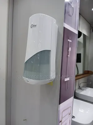White Wall Mount Automatic Liquid Soap Dispenser