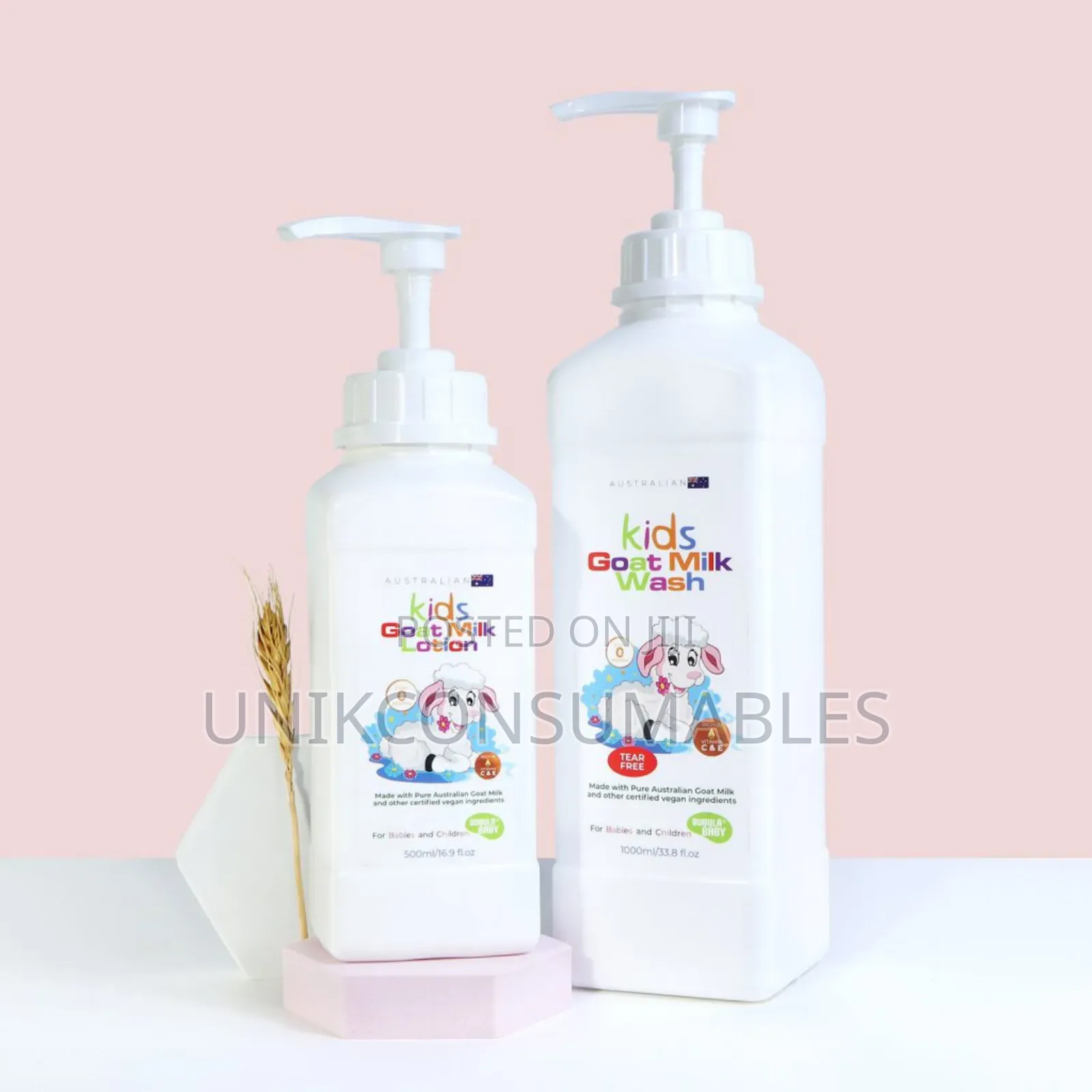 Bubulla Bubula Kids Goat Milk Wash And Lotion 1000ml for sale - Unikconsumables ...