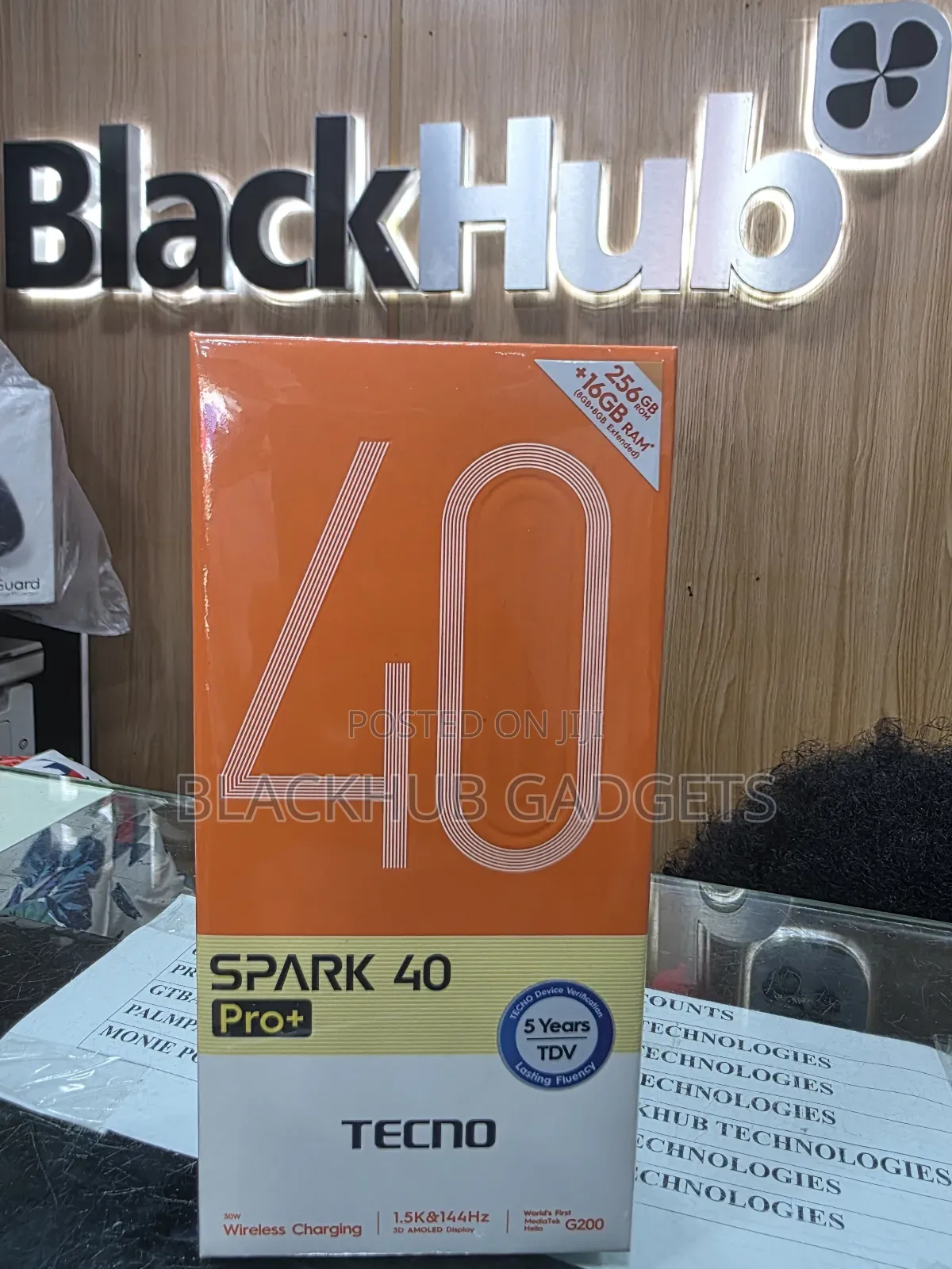 New Tecno Spark 40 Pro+ 256 GB White