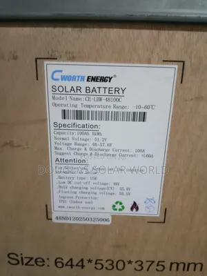 C Worth Energy Lithium Battery 5 KWH