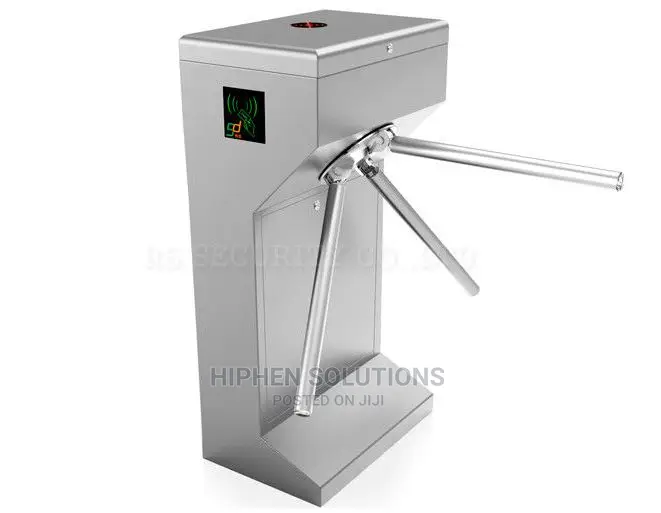 Automatic System Turnstile Fingerprint Tripod Gate With RFID