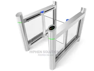 Fast Automatic Turnstiles , RFID Card Swing Barrier Gate