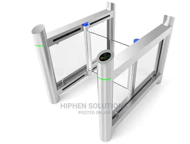 Fast Automatic Turnstiles , RFID Card Swing Barrier Gate