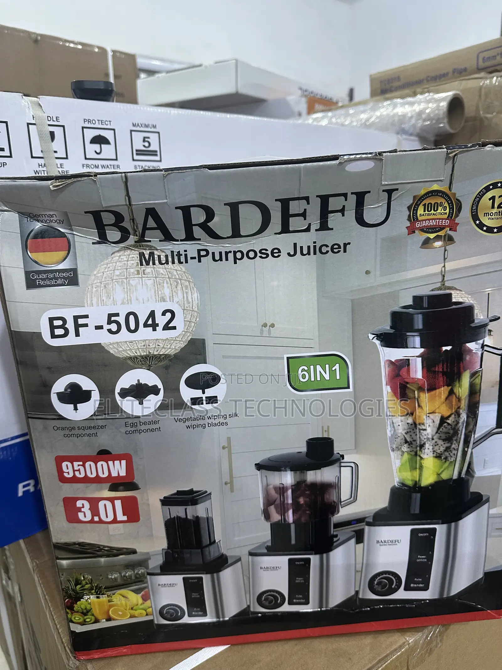 Bardefu Bf‐5042 Multi‐Purpose Blender for Modern Kitchen