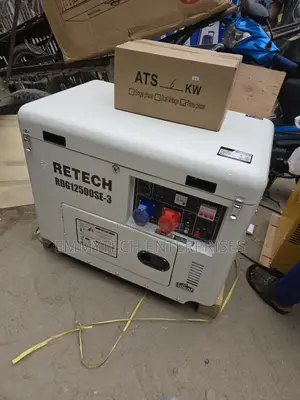 Brand New Retech Three Phase Diesel Soundproof Gen 10kva