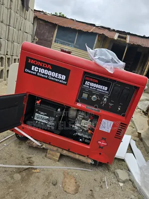 Original Red Honda Diesel Soundproof Gen 10kva 100% Copper