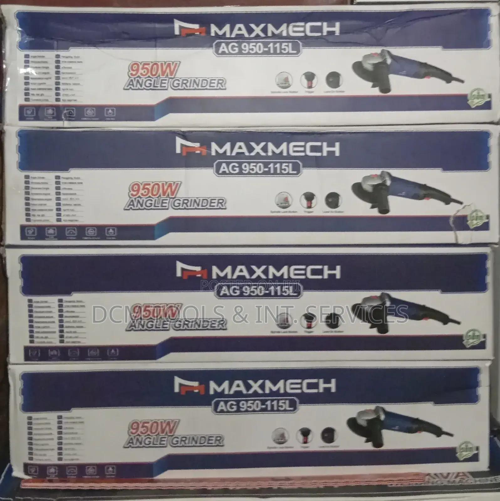 41⁄2" Maxmech Angle Grinder