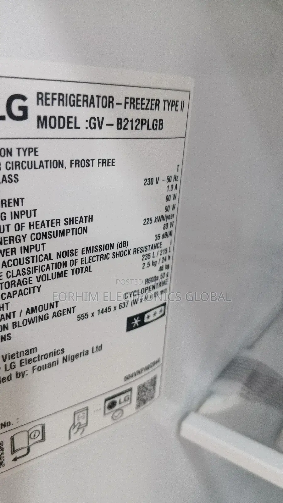 Lg Inverter Refrigerator