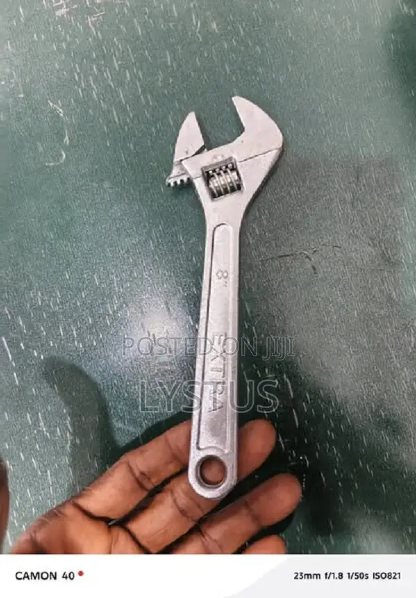 8" (200mm) Forged Steel Adjustable Spanner