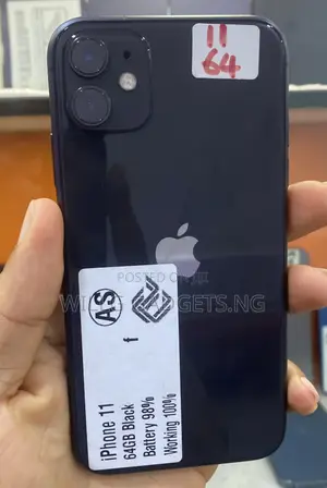 Apple iPhone 11 64 GB Black