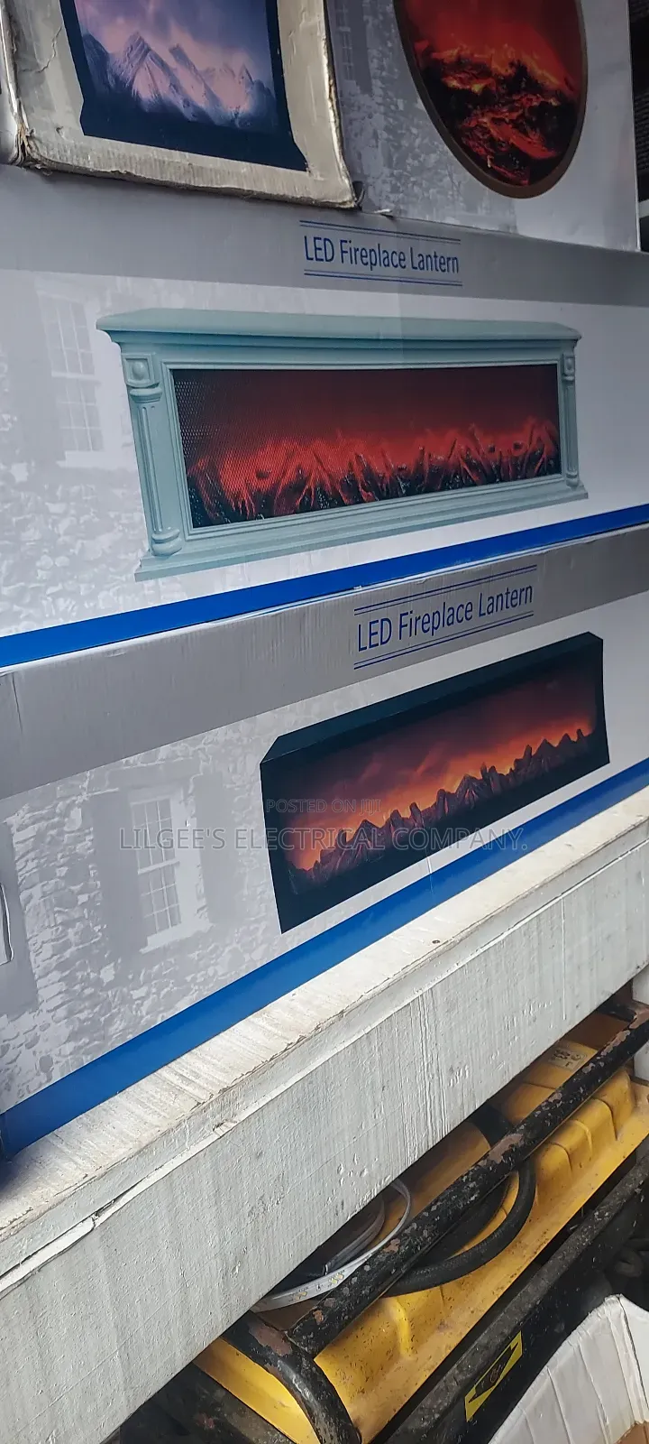 Decorative Led Fireplace Lantern