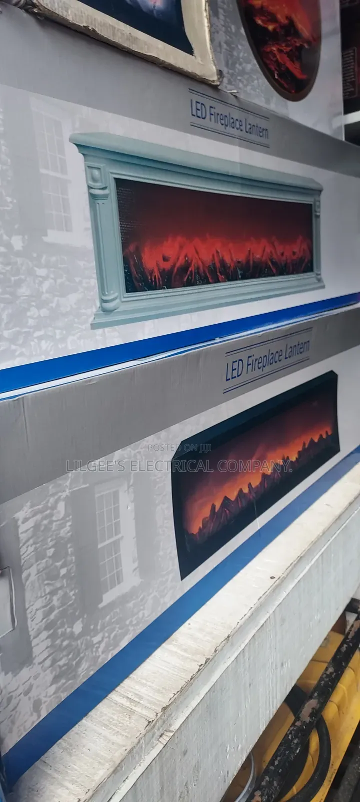 Decorative Led Fireplace Lantern