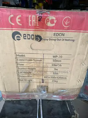 Edon 20l Pumping Machine Wp20 (Water Pump)