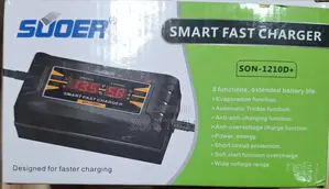 10a 12v Digital Battery Charger