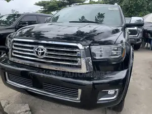 Toyota Sequoia Platinum 4x4 2019 Black