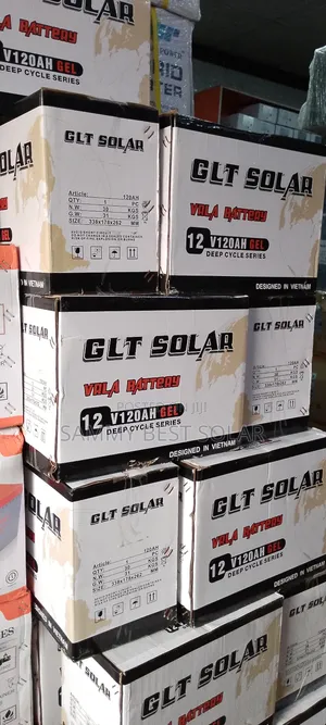 120ah/12v GLT Solar Dry Cell Deep Cycle Battery Is Available