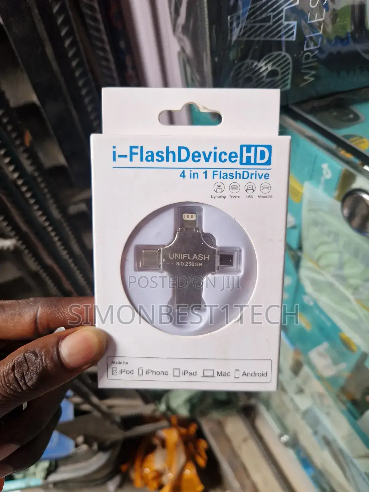 Otg Flash 4 in 1 256gb