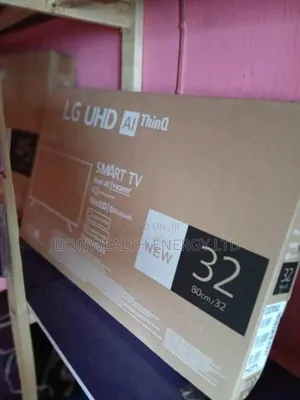32inchs Lg Tv Smart Tv With Free Wall Bracket (2 Years N